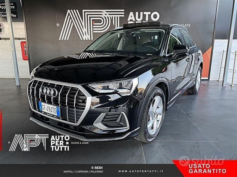 Usata Audi Q3 Advanced 150 CV (110 kW) 2021 Nero SUV