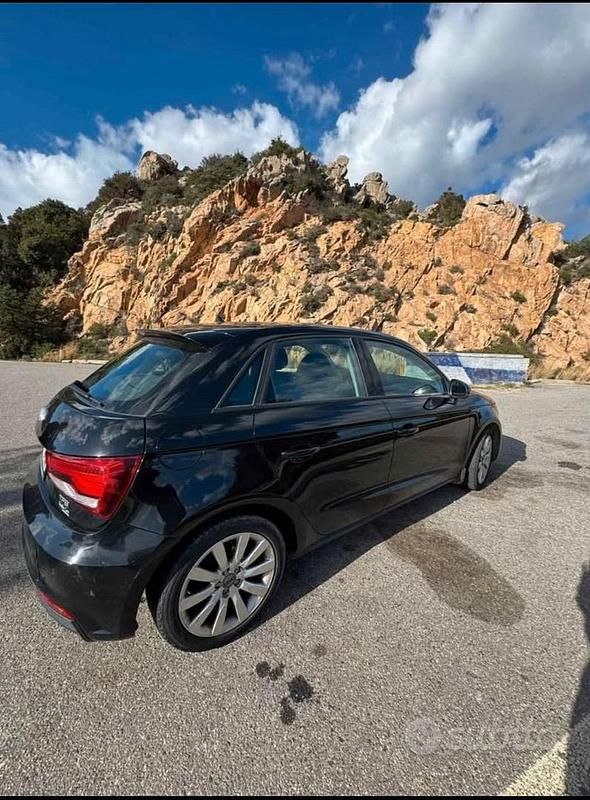 Usata Audi A1 Sportback 125 CV (91 kW) 2018 Nero Utilitaria