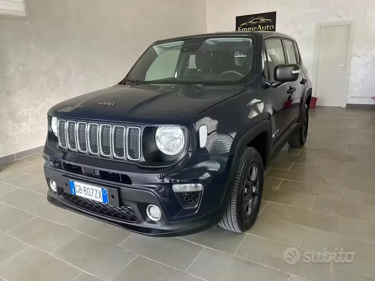 Usata Jeep Renegade Limited 140 CV (102 kW) 2020 Blu SUV