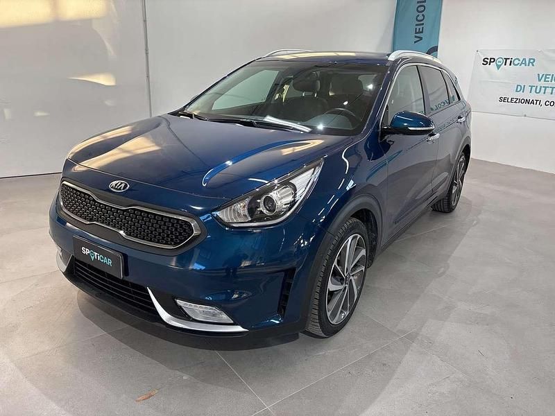 Blu/azzurro Usata 2019 Kia Niro Style SUV | 14.000 € (Buon prezzo) - Immagine 1/4