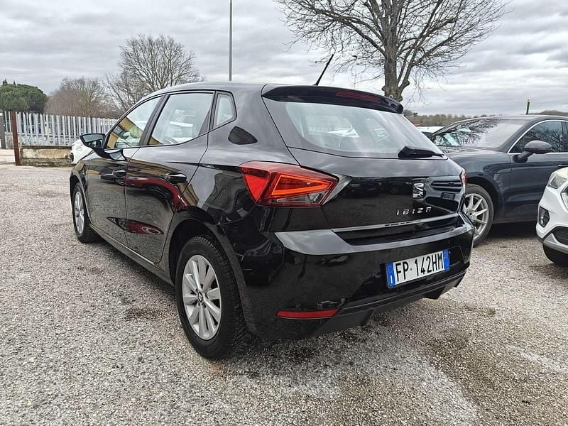 Usata Seat Ibiza Style 75 CV (55 kW) 2018 Nero Utilitaria