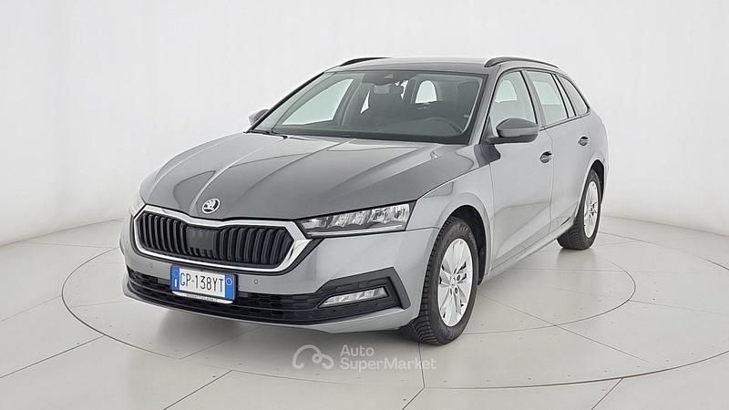 Grigio scuro Usata 2023 Skoda Octavia Executive Station wagon | 23.900 € (Buon prezzo) - Immagine 1/4