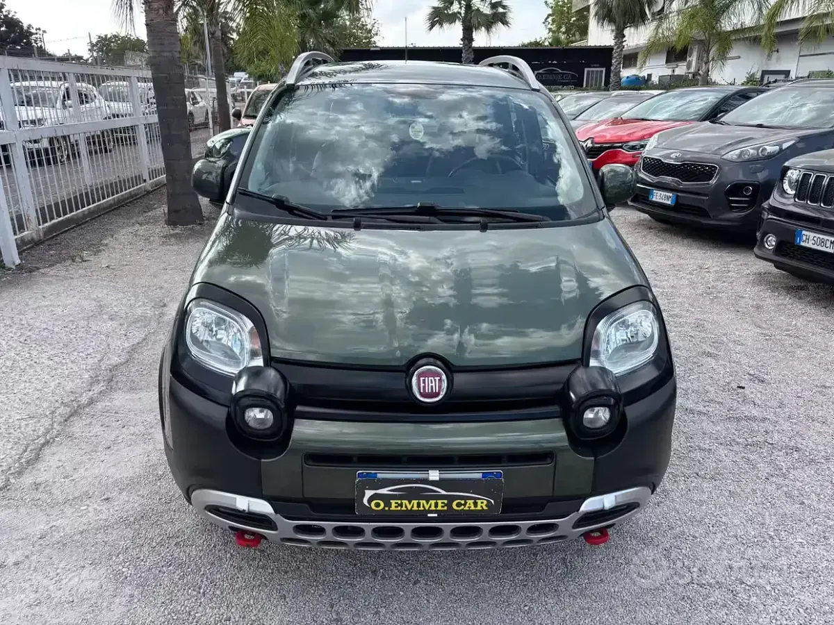 Usata Fiat Panda Cross Cross 95 CV (69 kW) 2018 Verde Utilitaria