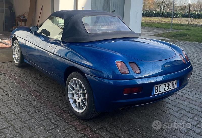 Usata Fiat Barchetta 131 CV (96 kW) 1999 Blu/azzurro Cabrio