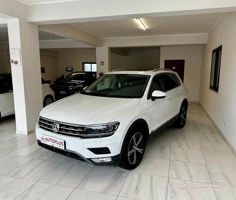 Usata VW Tiguan Executive 150 CV (110 kW) 2016 Bianco SUV
