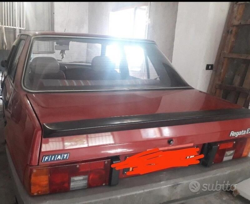 Usata Fiat Regata 65 CV (47 kW) 1984 Rosso Berlina
