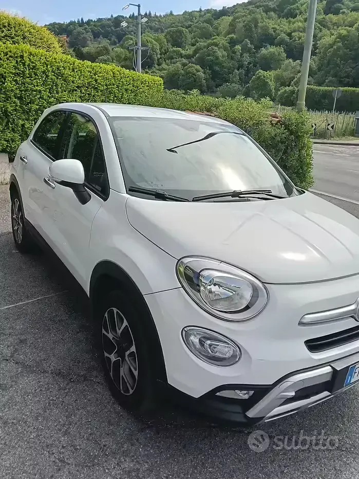 Usata Fiat 500X 140 CV (102 kW) 2017 Bianco SUV