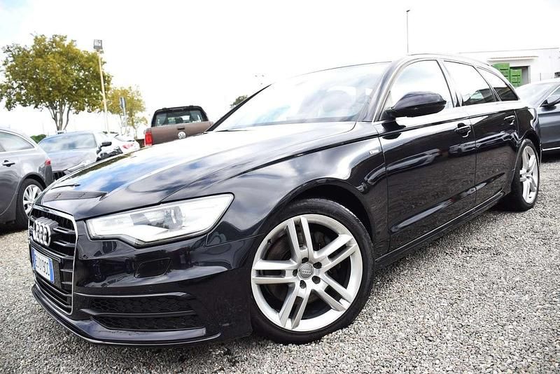Nero Usata 2013 Audi A6 S-Line Station wagon | 17.900 € (Buon prezzo) - Immagine 1/4