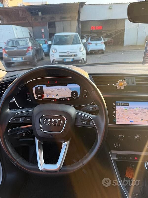 Usata Audi Q3 S-Line 150 CV (110 kW) 2021 Bianco SUV