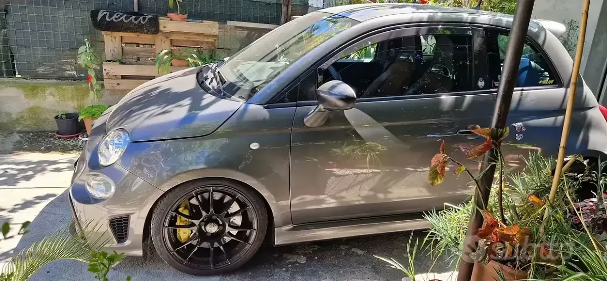Usata Abarth 500 135 CV (99 kW) 2015 Grigio Utilitaria