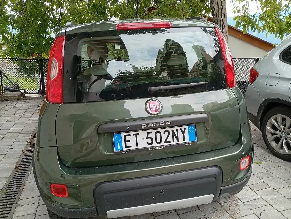 Usata Fiat Panda 4x4 75 CV (55 kW) 2013 Verde Utilitaria