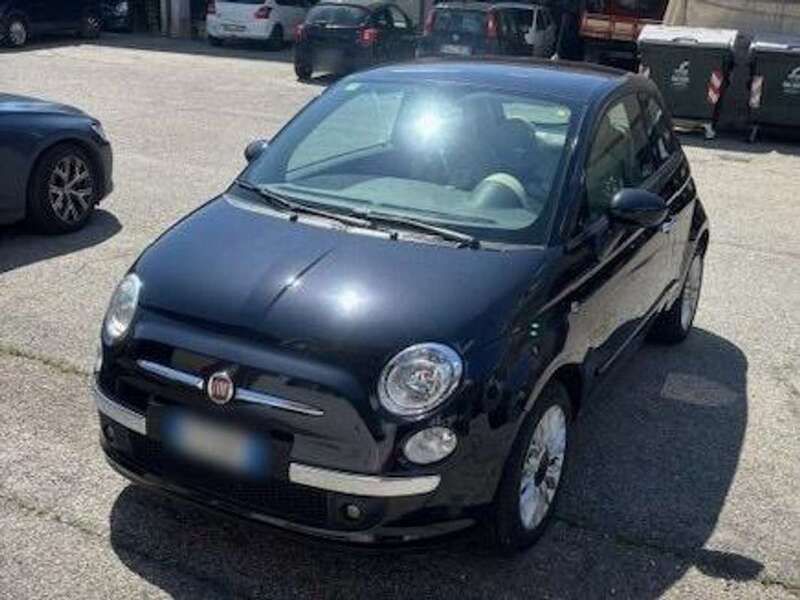 Usata Fiat 500 Lounge 69 CV (50 kW) 2015 Nero Utilitaria