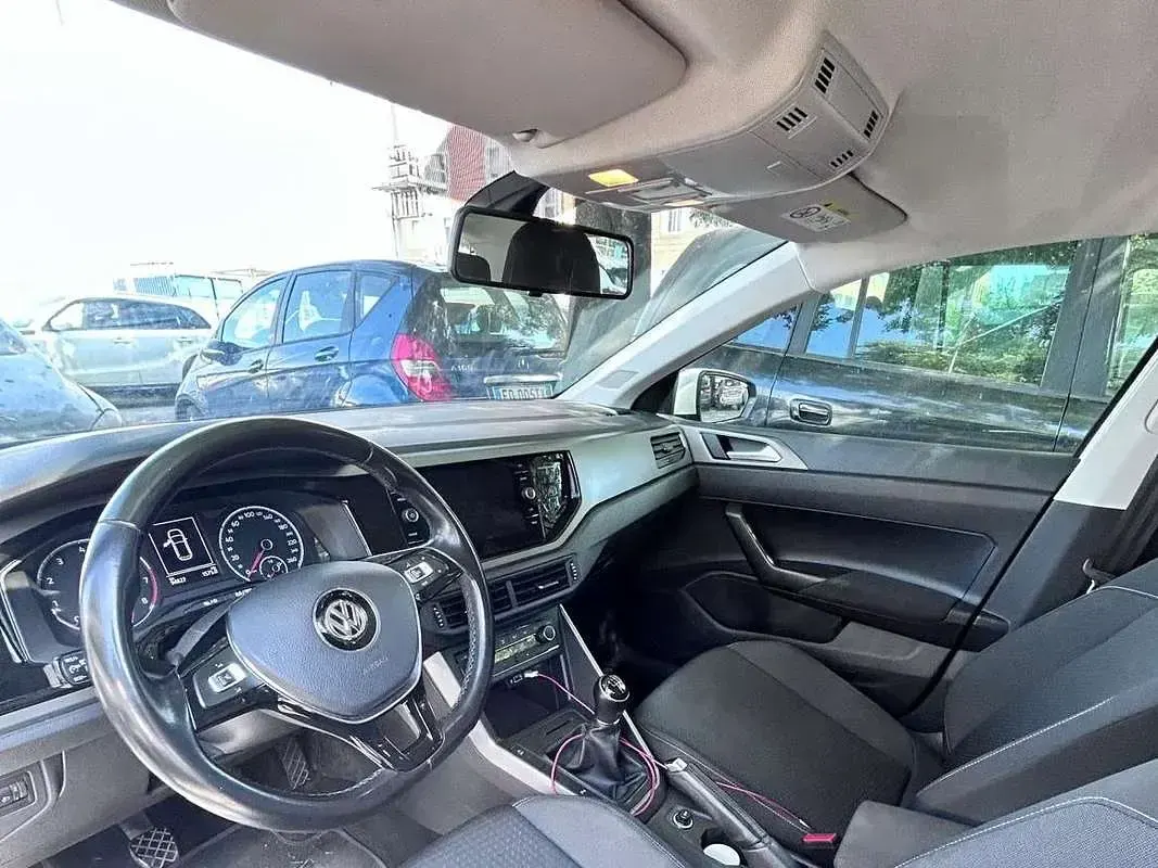 Usata VW Polo Comfortline 80 CV (58 kW) 2020 Bianco Utilitaria