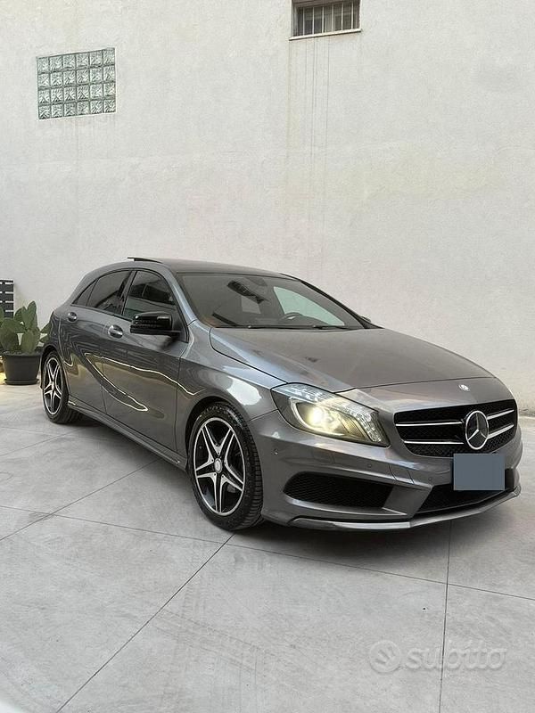Usata Mercedes A180 2015 Grigio Utilitaria
