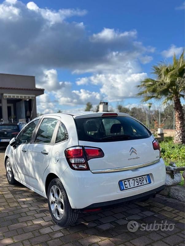 Usata Citroën C3 68 CV (50 kW) 2013 Bianco Utilitaria