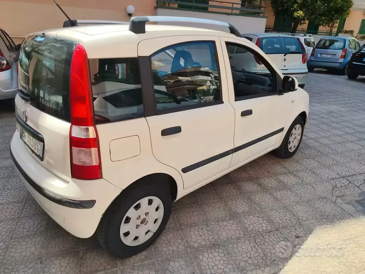 Usata Fiat Panda 69 CV (50 kW) 2011 Bianco Utilitaria