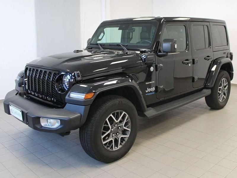 Nero Usata 2022 Jeep Wrangler Unlimited Sahara SUV | 50.500 € (Buon prezzo) - Immagine 1/4