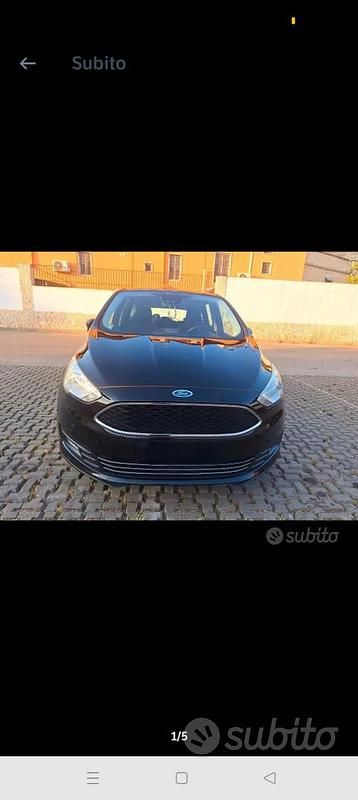 Usata Ford C-MAX 120 CV (88 kW) 2016 Nero Monovolume