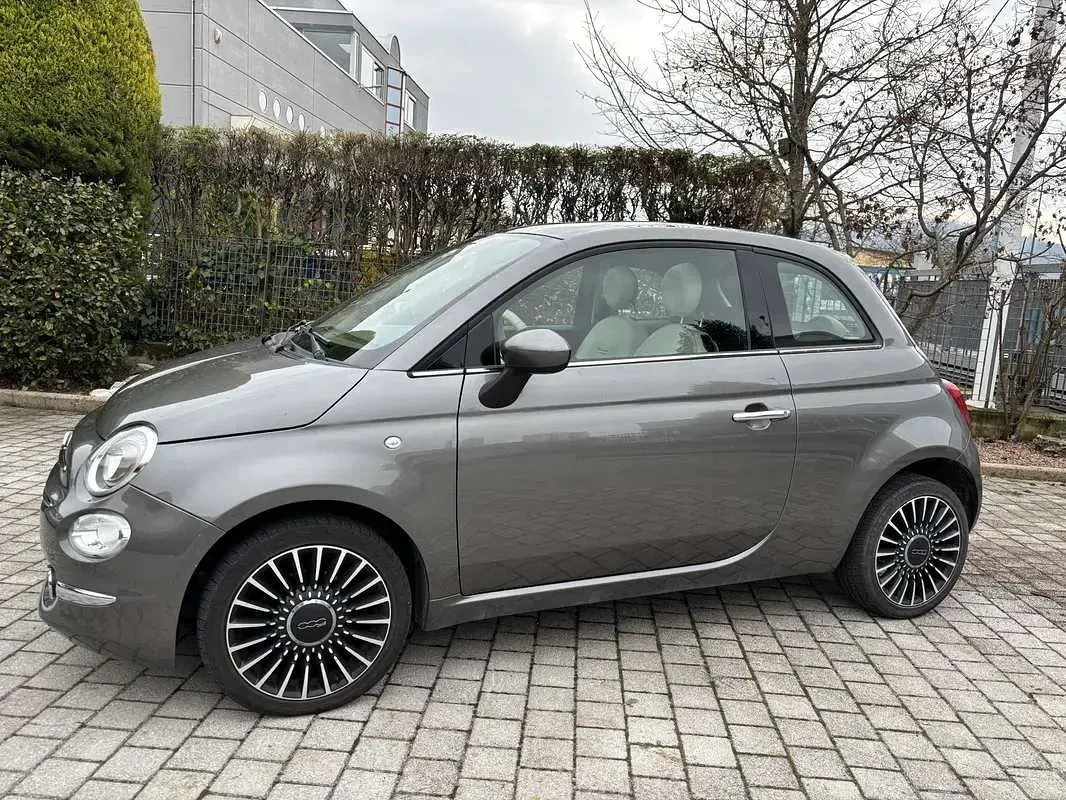 Usata Fiat 500 Lounge 69 CV (50 kW) 2018 Grigio Utilitaria