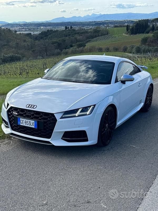Usata Audi TTS 310 CV (228 kW) 2017 Bianco Coupé