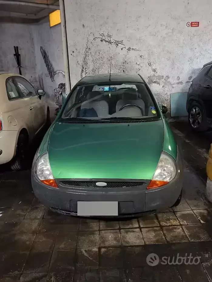 Usata Ford Ka 60 CV (44 kW) 1998 Verde Utilitaria