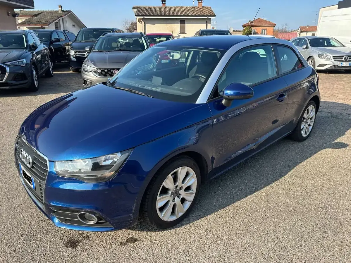 Usata Audi A1 Ambition 86 CV (63 kW) 2011 Blu/azzurro Utilitaria