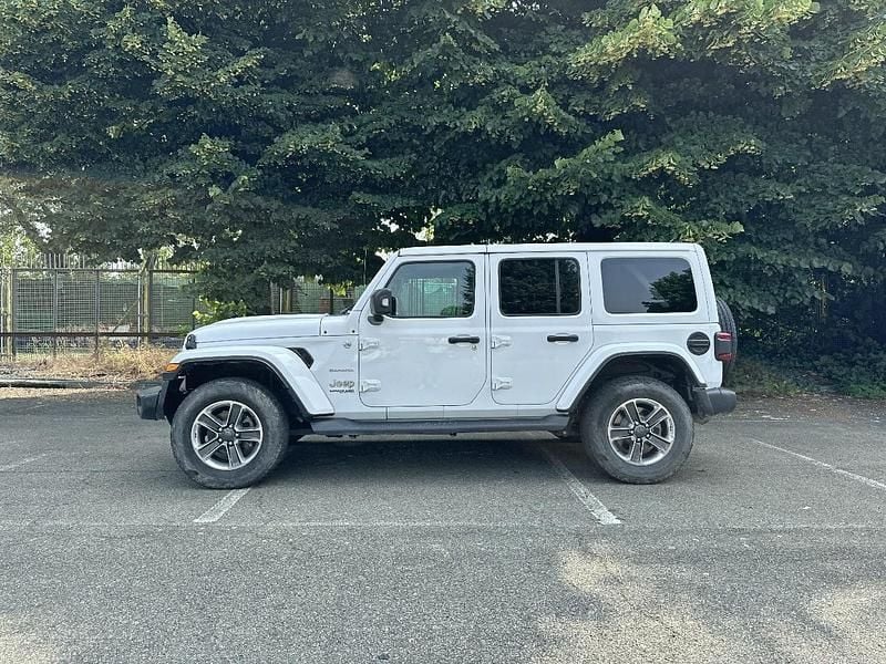 Usata Jeep Wrangler Sahara 200 CV (147 kW) 2021 Bianco SUV