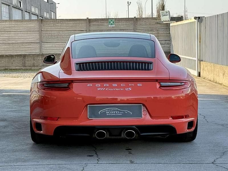 Usata Porsche 911 Carrera 4S 420 CV (308 kW) 2016 Arancione lava Coupé