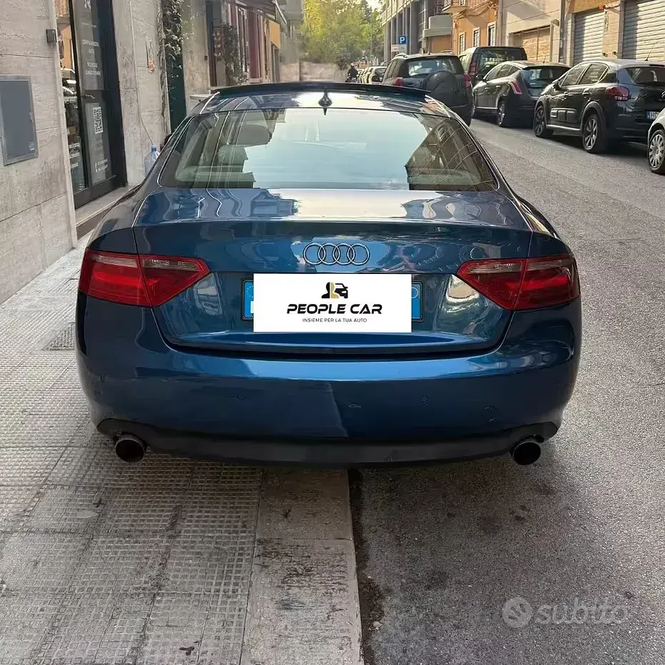 Usata Audi A5 239 CV (175 kW) 2007 Blu Coupé