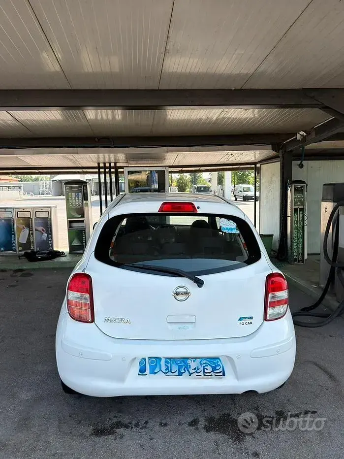 Usata Nissan Micra 78 CV (57 kW) 2013 Bianco Utilitaria