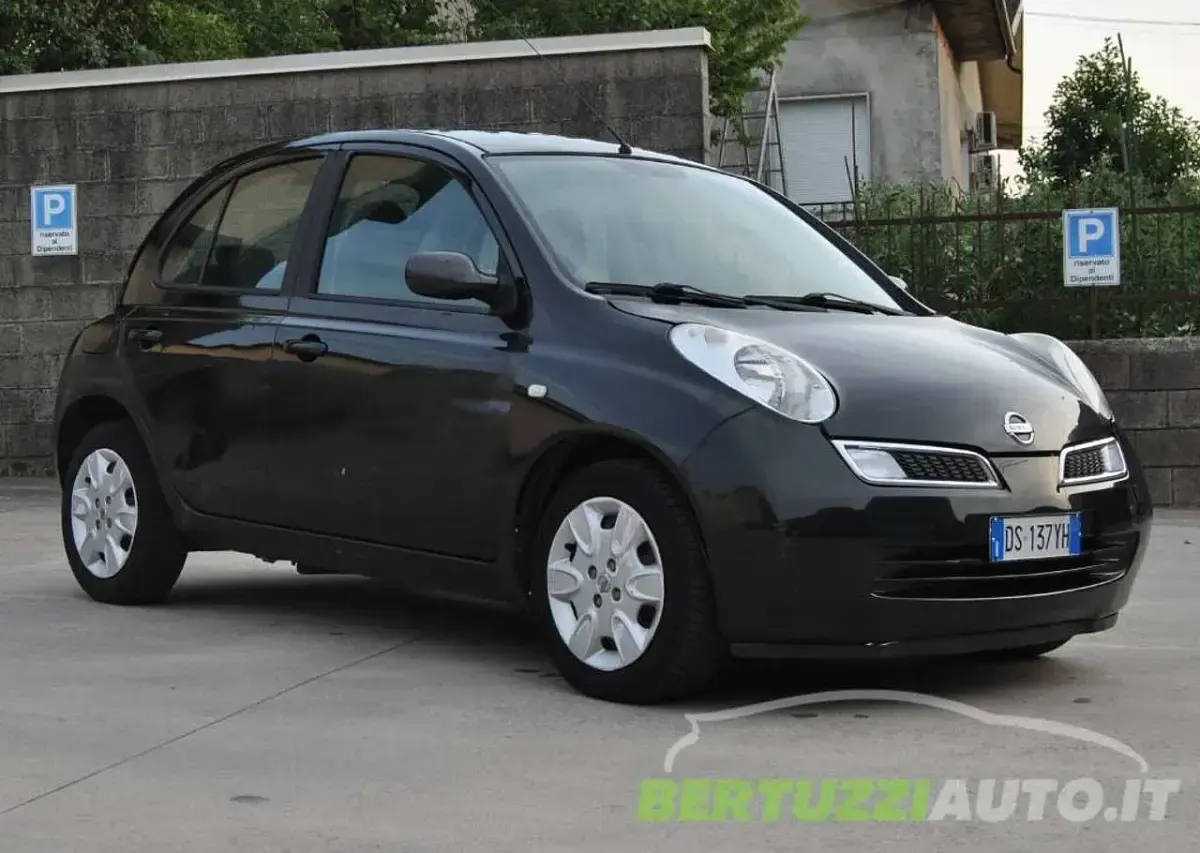Usata Nissan Micra 86 CV (63 kW) 2008 Nero Berlina