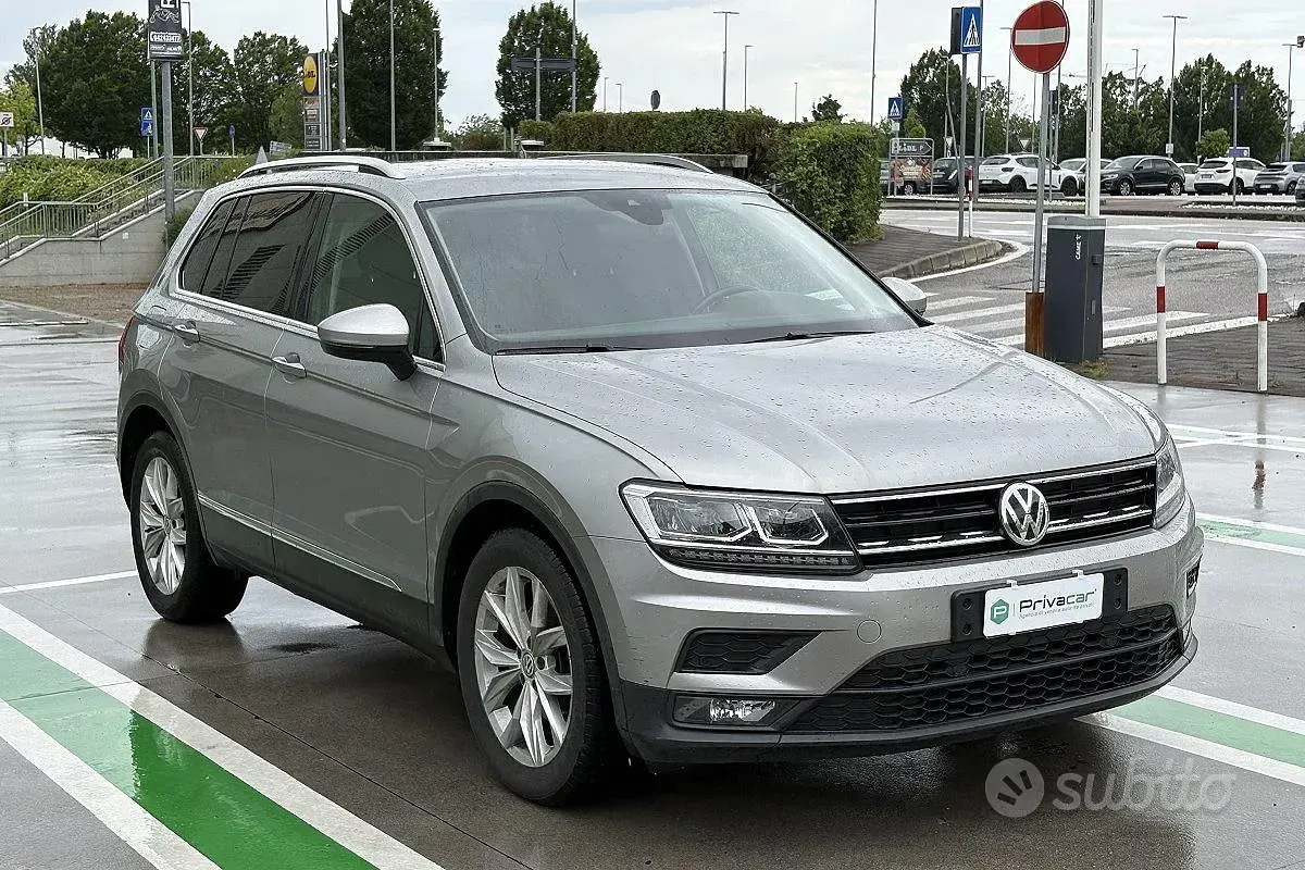 Usata VW Tiguan Business 116 CV (85 kW) 2018 Grigio SUV