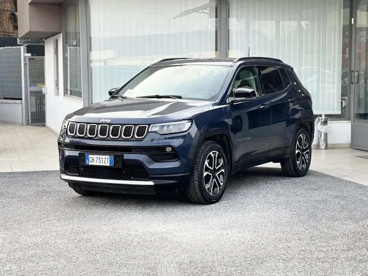 Usata Jeep Compass 150 CV (110 kW) 2022 Bluazzurro SUV
