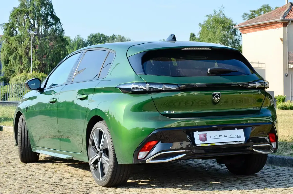 Usata Peugeot 308 GTi 131 CV (96 kW) 2023 Verde Berlina
