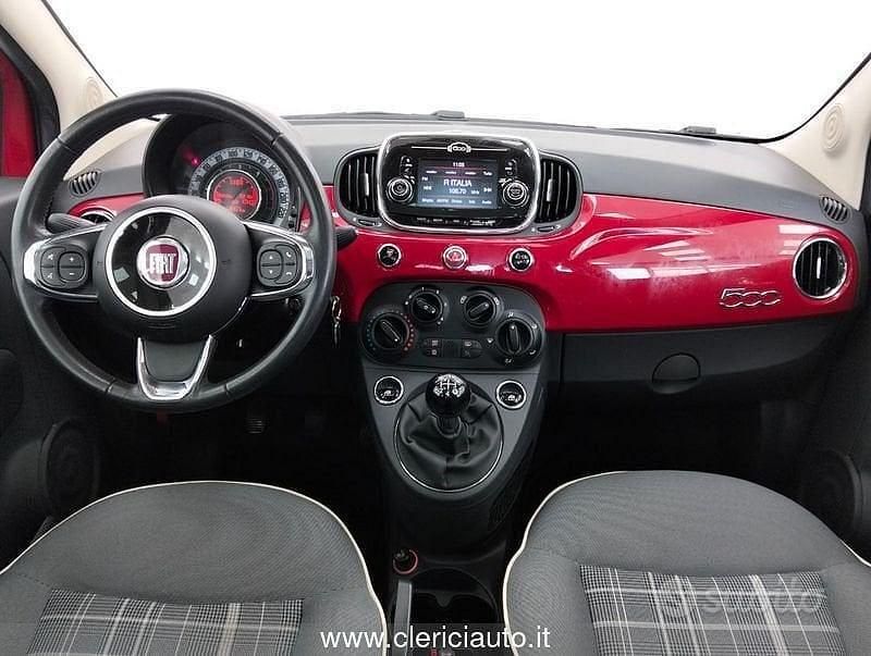 Usata Fiat 500C Lounge 95 CV (69 kW) 2016 Rosso Cabrio