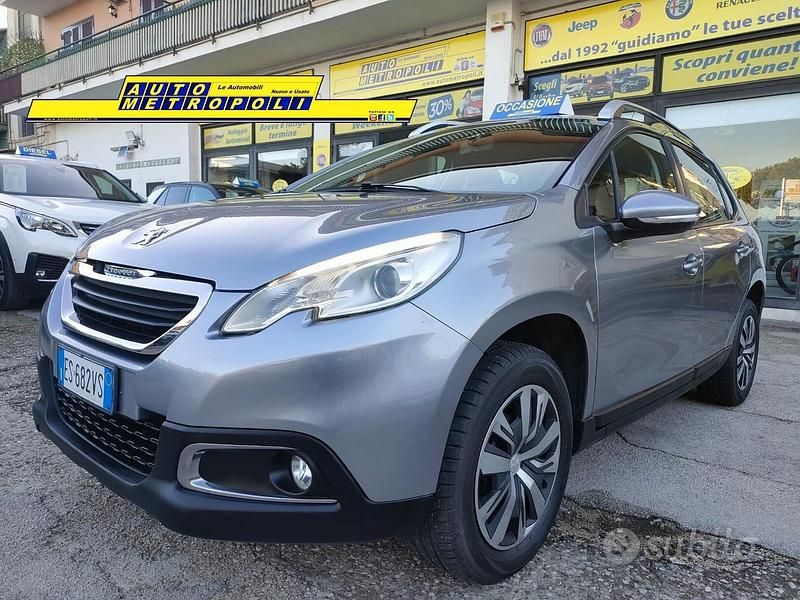 Usata Peugeot 2008 Active 68 CV (50 kW) 2013 Grigio SUV