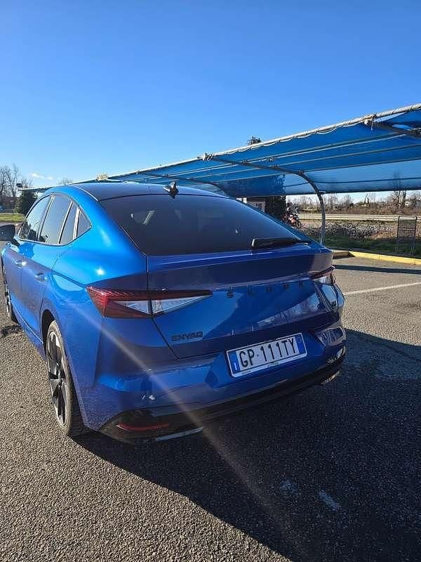 Usata Skoda Enyaq iV SportLine 69 kW (95 CV) 2023 Blu/azzurro SUV