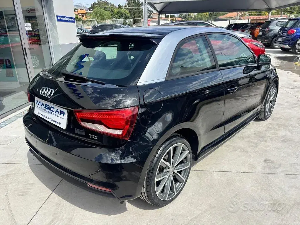 Begagnad Audi A1 S-Line 90 HK (66 kW) 2018 Svart Halvkombi