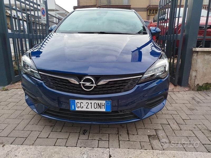Usata Opel Astra 122 CV (89 kW) 2021 Nero Berlina