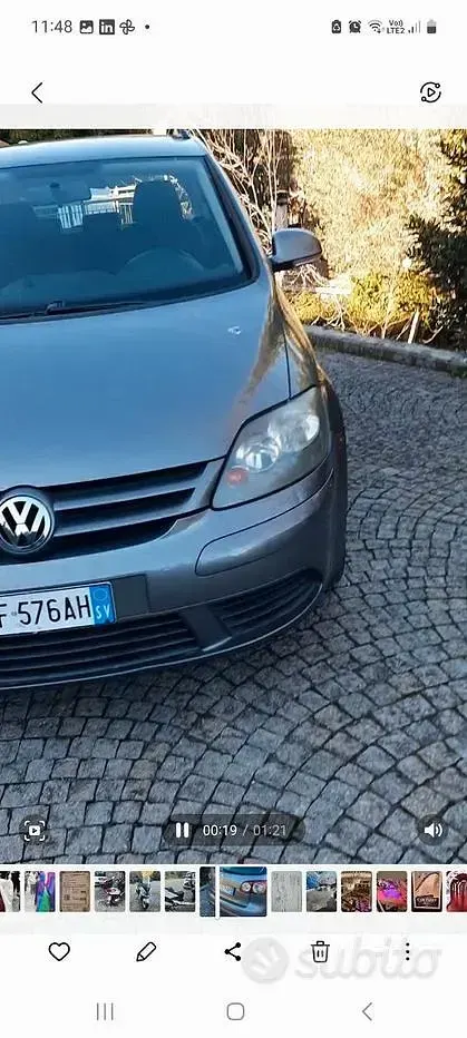 Usata VW Golf Plus 2007 Grigio Monovolume