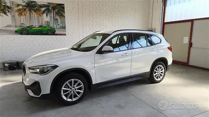 Usata BMW X1 Advantage 150 CV (110 kW) 2021 Bianco SUV