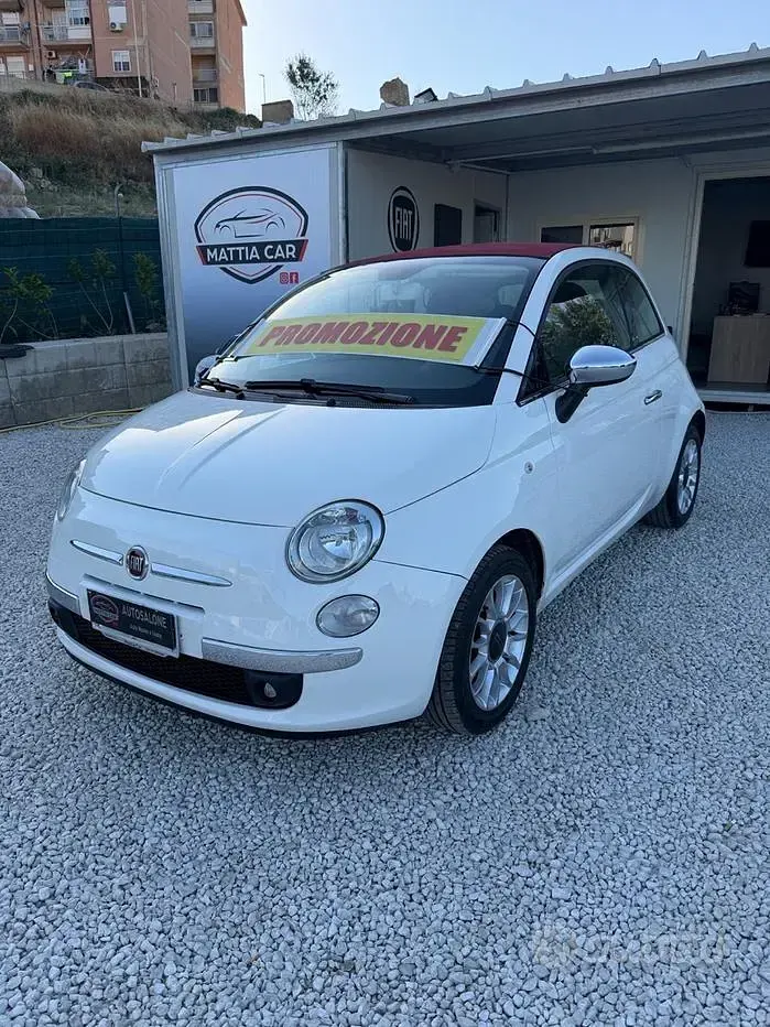 Usata Fiat 500C Lounge 95 CV (69 kW) 2010 Cabrio