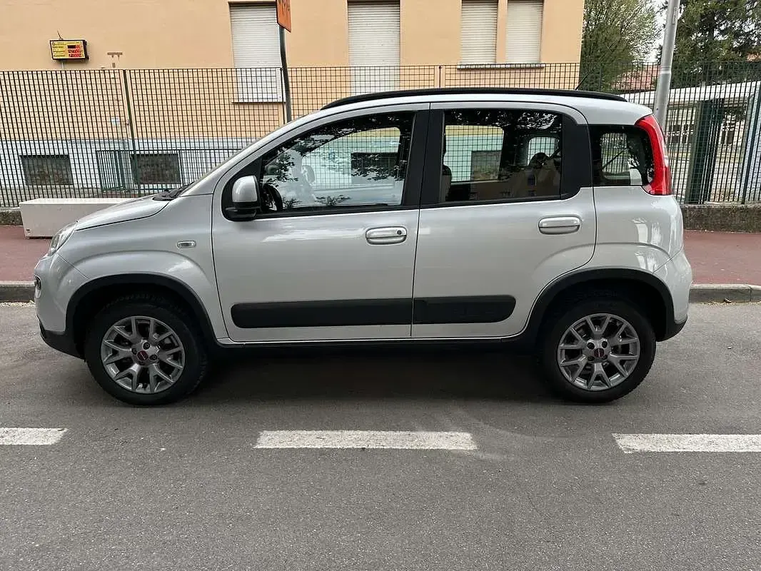 Usata Fiat Panda 4x4 S 84 CV (61 kW) 2017 Argento Utilitaria