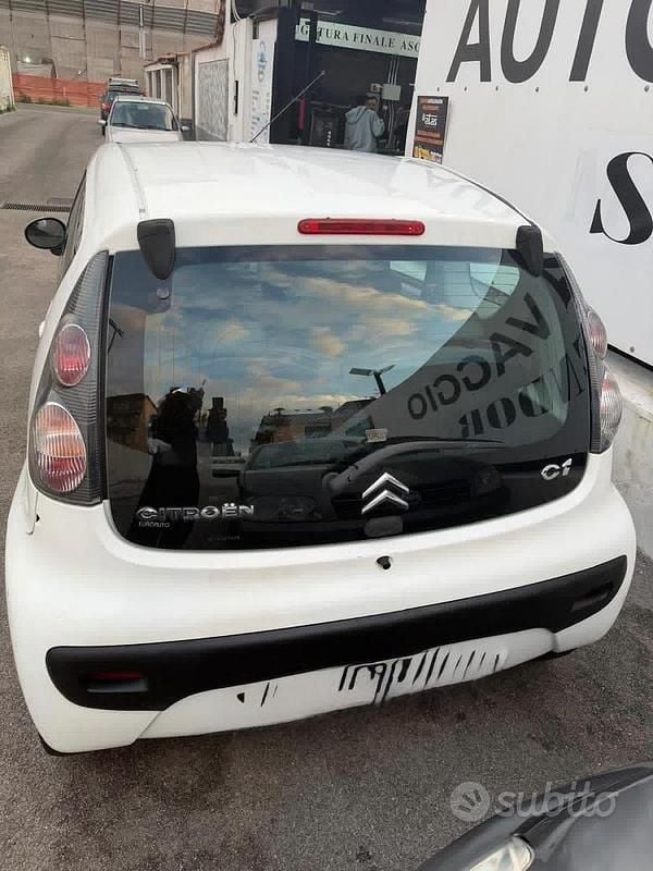 Usata Citroën C1 68 CV (50 kW) 2009 Bianco Utilitaria