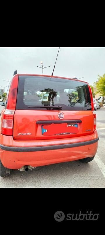 Usata Fiat Panda 75 CV (55 kW) 2007 Rosso Utilitaria