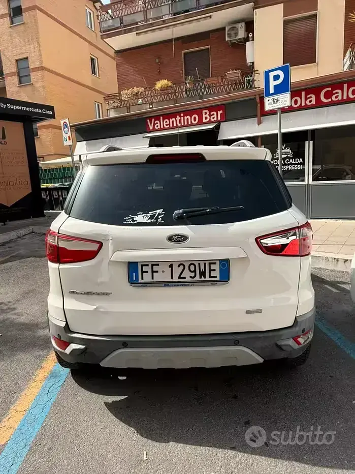 Usata Ford Ecosport 125 CV (91 kW) 2016 Bianco SUV