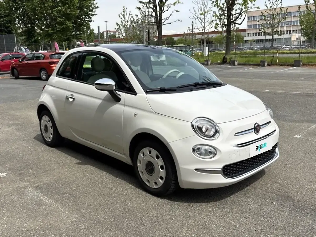 Usata Fiat 500 Lounge 69 CV (50 kW) 2017 Bianco Utilitaria