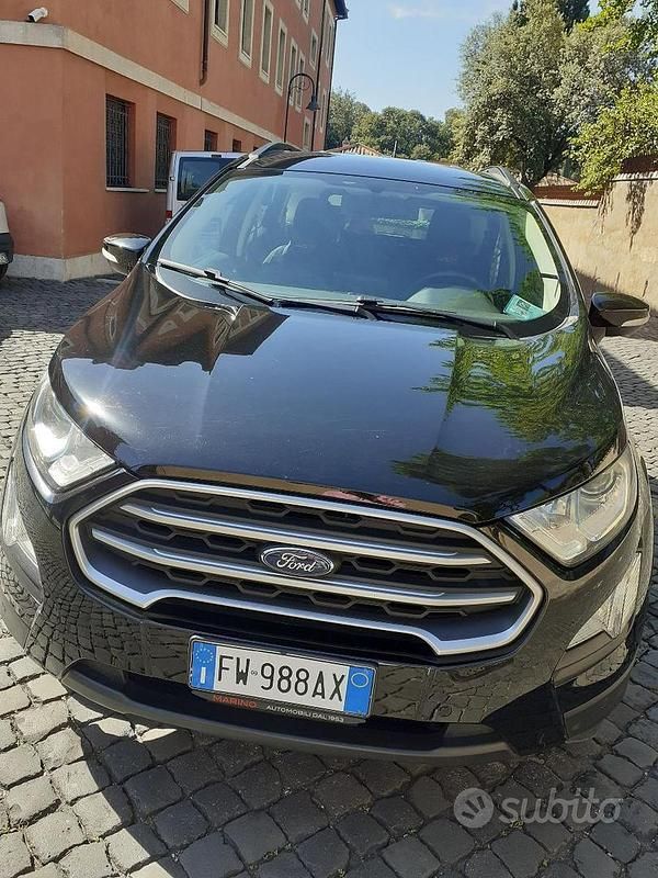 Usata Ford Ecosport Business Edition 99 CV (72 kW) 2019 Nero SUV