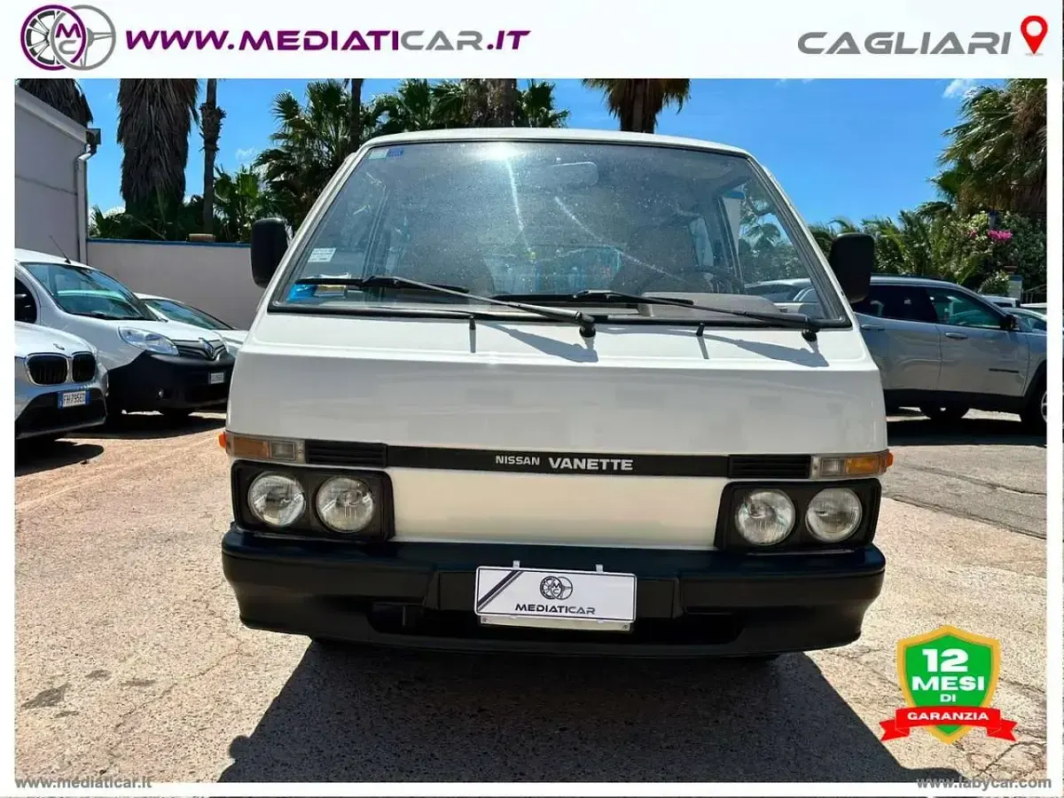 Usata Nissan Vanette 69 CV (50 kW) 1988 Bianco Monovolume