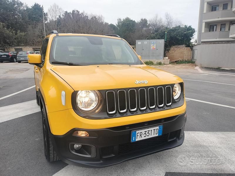 Usata Jeep Renegade 105 CV (77 kW) 2018 Giallo SUV